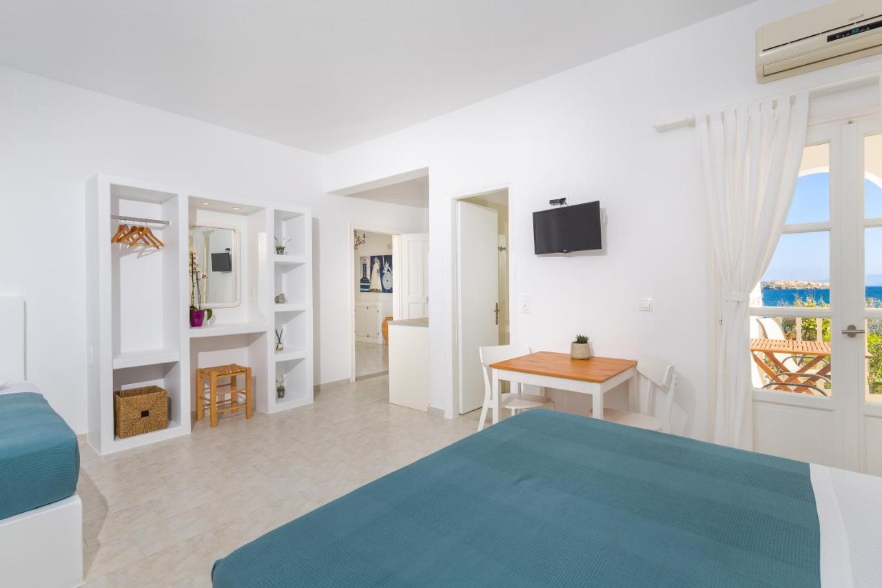 La Mer Seaside Apartments Driósz Kültér fotó