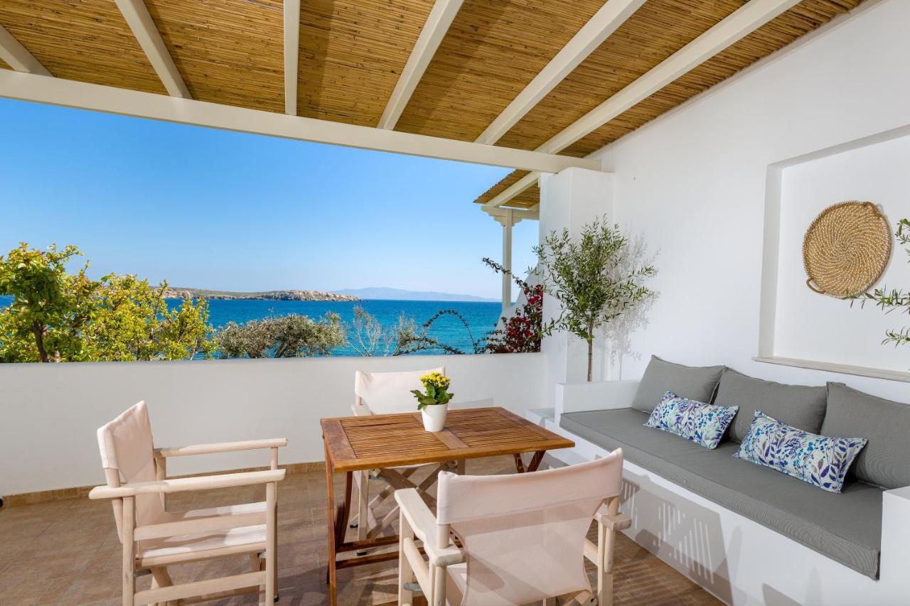 La Mer Seaside Apartments Driósz Kültér fotó