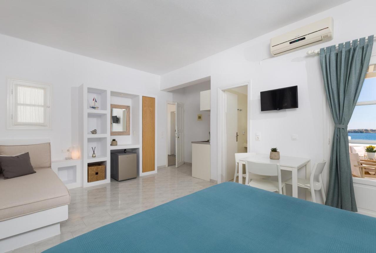 La Mer Seaside Apartments Driósz Kültér fotó