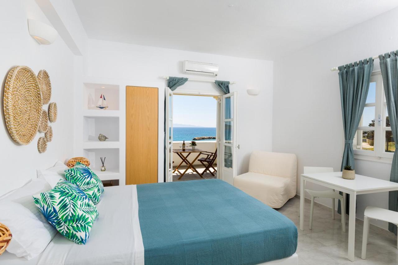 La Mer Seaside Apartments Driósz Kültér fotó